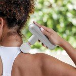 Compact Deep Tissue Massage Gun with 4 Attachments