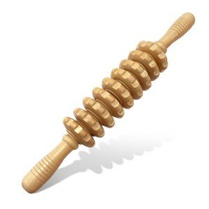 Deston Handheld Wooden Trigger Point Massage Roller