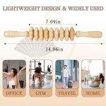 Liitrton Wooden Fascia Massage Roller for Muscle Relief