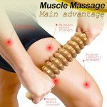 Deston Handheld Wooden Trigger Point Massage Roller