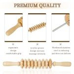 Liitrton Wooden Fascia Massage Roller for Muscle Relief