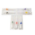 VNisenllc Disposable I.V. Cannula Injection Catheter with Wing for Pet Dog Cat Animals Veterinary Supplies, 50pcs 20G Pink