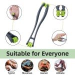 Finger & Hand Massager with Acupressure Rings