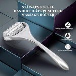 Stainless Steel Acupuncture Massage Roller for Pain Relief