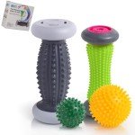 EliaValth Foot Massager Rollers and Balls Set