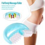 Handheld Massage Roller for Pain Relief - Blue