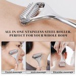 Stainless Steel Acupuncture Massage Roller for Pain Relief