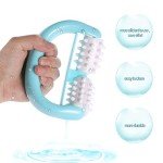 Handheld Massage Roller for Pain Relief - Blue