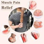 Curved Wooden Massage Roller for Muscle Relief