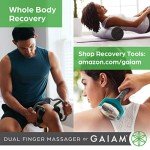 Gaiam Dual-Sided Finger Massager for Pain Relief