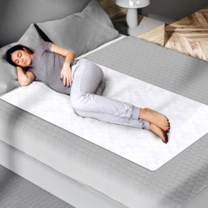 Premium Quality Bed Pad, Quilted, Waterproof, and Washable, 34" x 52" Underpad Sheet Protector for Children or Adults with Incontinence (34”x 52” (500 Washes ) Pack of 2