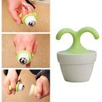 Mini Plant-Shaped Handheld Massage Roller Set