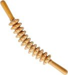 Curved Wooden Massage Roller for Body Sculpting