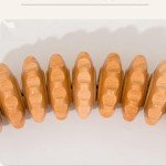 Curved Wooden Massage Roller for Body Sculpting