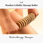 Tuuli Anti-Cellulite Wooden Massage Roller Tool