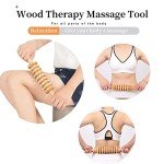 Wood Therapy Massage Roller Stick for Body Sculpting