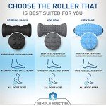 Foot Massager Roller and Spiky Ball Therapy Set