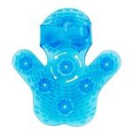 Palm Shaped Hand Massage Glove with 360 Roller