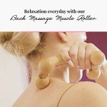 Wooden Massage Roller Ball for Back and Neck