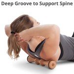 15 Inch Wooden Back Roller for Pain Relief