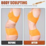 KintKita Wooden Massage Roller for Lymphatic Drainage