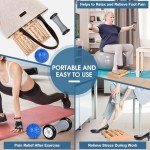 3PCS Foot Roller Massager for Plantar Fasciitis Relief