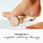 Wooden Foot Massage Roller - 20 x 5 cm