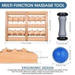 3PCS Foot Roller Massager for Plantar Fasciitis Relief