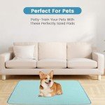 Bed Pads Washable Waterproof,Washable Underpads,Super Absorbency Reusable Bedwetting Incontinence Pads for Kids, Adults, Elderly, and Pets - Waterproof Protective Pad for Couch,Sofa,Floor,Bed