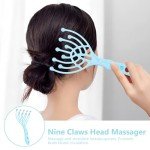 WATUNID 6 Wheel Manual Neck and Back Massager