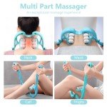 WATUNID 6 Wheel Manual Neck and Back Massager