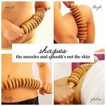 Anti-Cellulite Wooden Massage Roller Tool