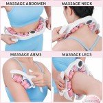 Anti-Cellulite Massage Roller with Detachable Handles