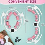 Anti-Cellulite Massage Roller with Detachable Handles