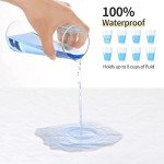 CoolShields Waterproof Bed Pads Incontinence 34'' x 52'' (1 Pack) Washable Reusable Bedwetting Mattress Protector Pad for Kids, Adults, Elderly, and Pets