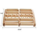 ALINK Large Dual Foot Massager Roller for Pain Relief