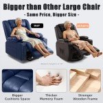 Large Wide Power Lift Chair with Heat and Massage