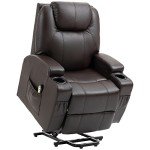 Power Lift Recliner Chair for Seniors with Cup Holders