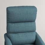 Power Lift Recliner Chair for Elderly - Blue