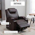 Power Lift Recliner Chair for Seniors with Cup Holders