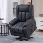 HOMCOM Electric Lift Chair for Seniors with Remote