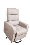 Beige Electric Recliner Chair with Lift Assist