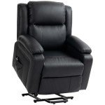 Power Lift Recliner Chair for Seniors - Black