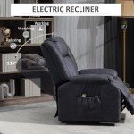 HOMCOM Electric Lift Chair for Seniors with Remote