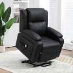 Power Lift Recliner Chair for Seniors - Black