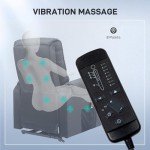 HOMCOM Power Lift Recliner Chair for Seniors