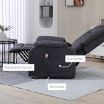 HOMCOM Electric Lift Chair for Seniors with Remote