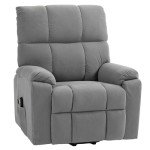 Power Lift Recliner Chair for Seniors – Grey