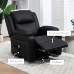 Power Lift Recliner Chair for Seniors - Black