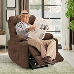 Electric Lift Recliner Chair with Massage and Heat